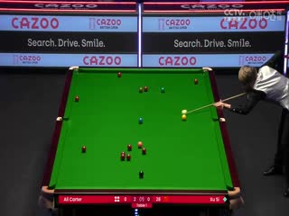 斯诺克 徐思0-4阿里·卡特 20230926（李照）封面图