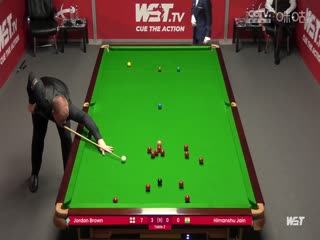 斯诺克 乔丹·布朗5-1希曼舒·迪尼希·贾恩 20230905封面图
