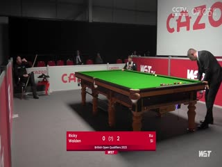 斯诺克 徐思4-0里奇·沃顿 20230815封面图