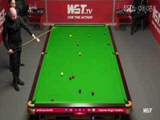 斯诺克 安东尼·麦克吉尔4-5伊什普雷特·辛格·查达 20230903封面图