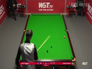 斯诺克 约翰·希金斯5-1迪伦·埃默里 20230905（李照）封面图