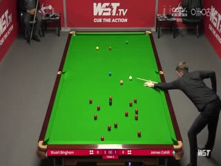 斯诺克 斯图尔特·宾汉姆5：3詹姆斯·卡希尔 20230902（李照）封面图