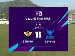 足协杯资格赛 宁波镇海优康VS宁夏平罗恒利 20241217封面图