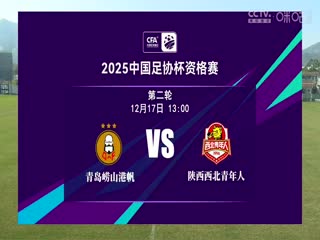 足协杯资格赛 青岛崂山港帆VS陕西西北青年人 20241217封面图