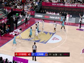 WCBA16进8决赛 北京首钢园VS江苏南钢女子篮球队 20250303封面图