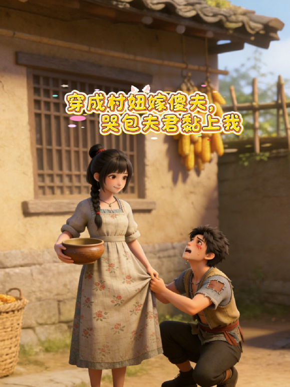 穿成村妞嫁傻夫，哭包夫君黏上我封面图