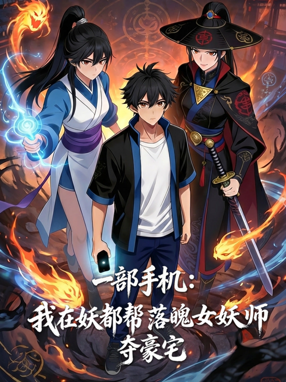 一部手机：我在妖都帮落魄女妖师夺豪宅动态漫画封面图