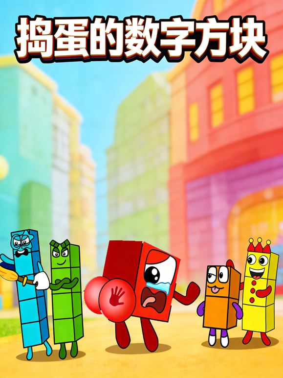 捣蛋的数字方块封面图